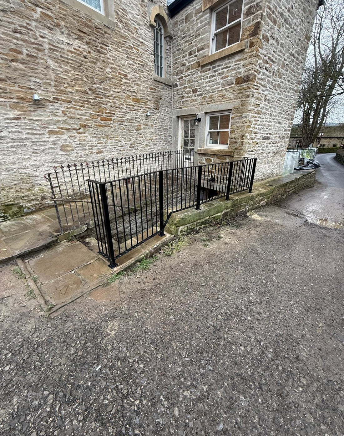 Steel Railings, Access Gate and Staircase, Barnsley