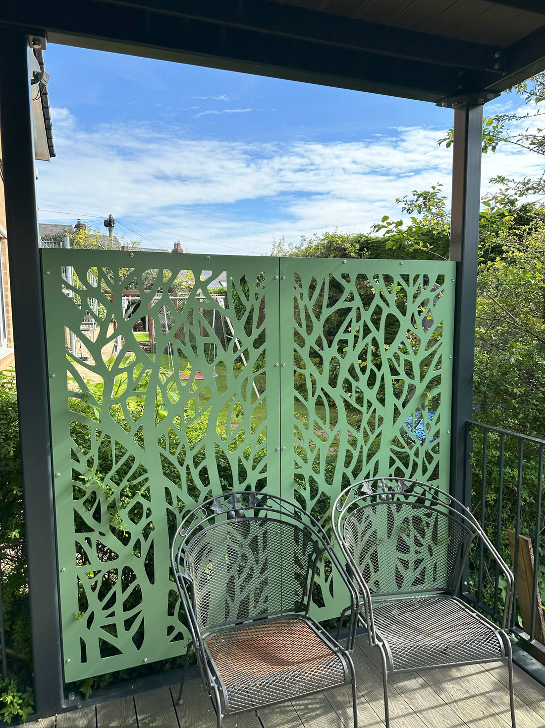 Two-Storey Walkout Balcony with Stairs [Sheffield]