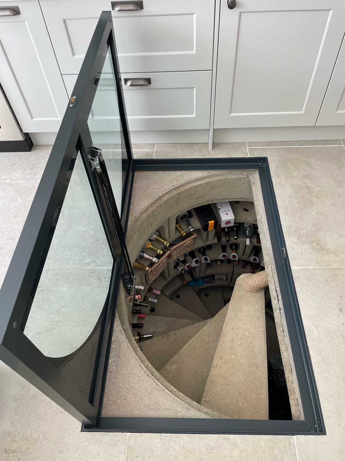Modernising Concrete Wine Cellar Access - London