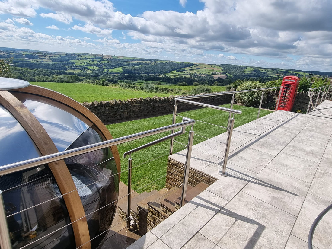 Stainless Steel & Wire Balustrade - Dronfield