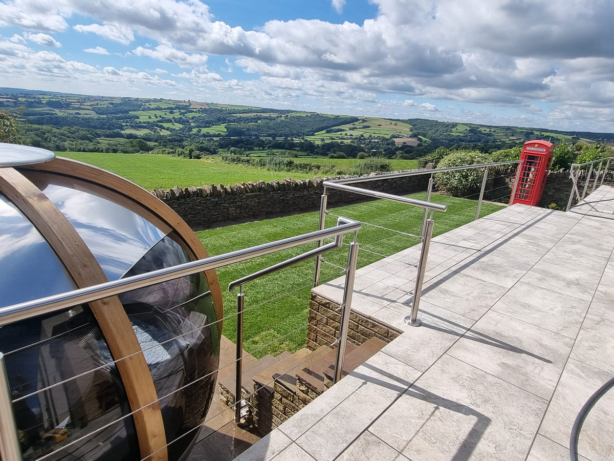 Stainless Steel & Wire Balustrade - Dronfield