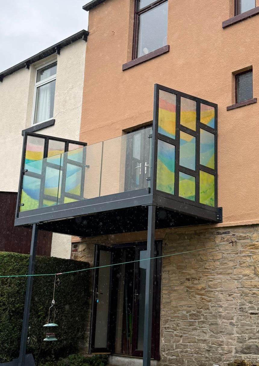 Bespoke Art-Glass Walkout Balcony (Walkley)
