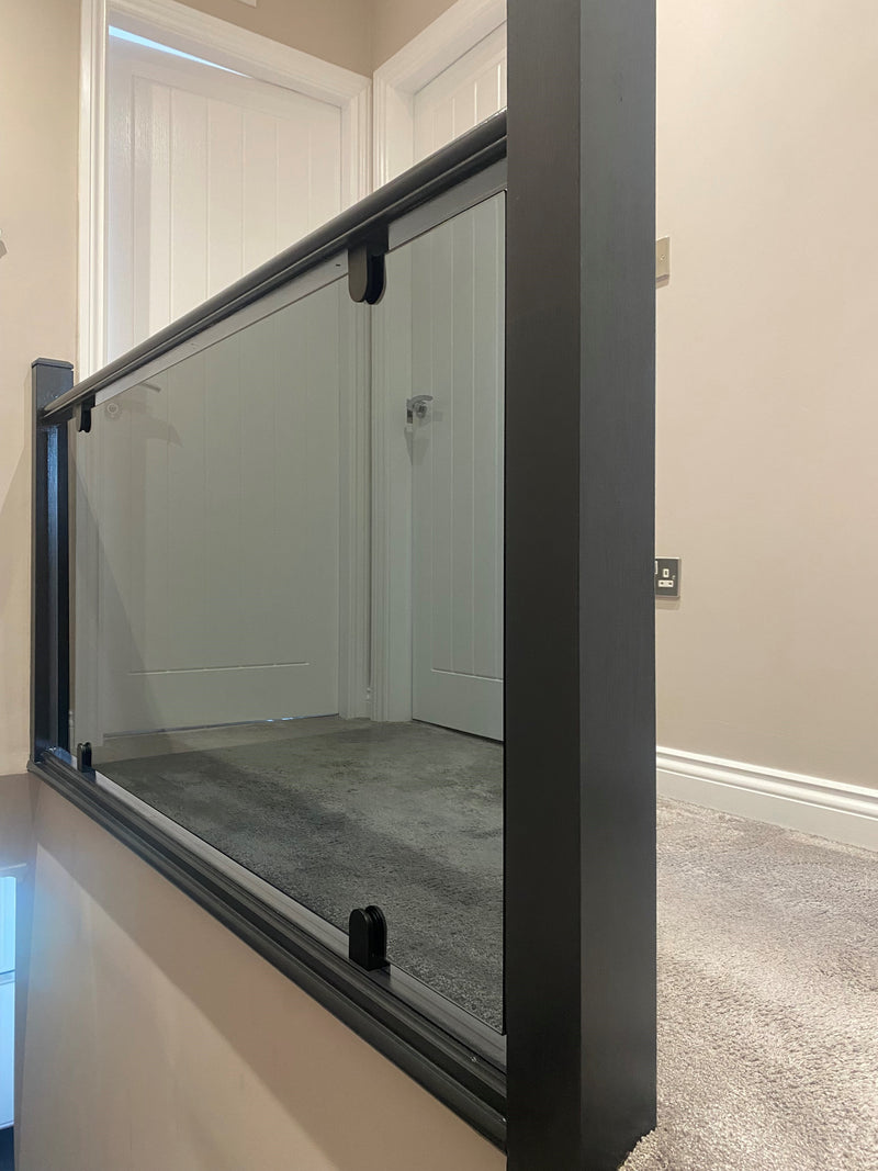 Grey smoked tinted toughened glass
