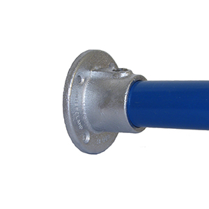 A10 galvanised wall flange key clamp handrail fitting for 42.4mm steel tube