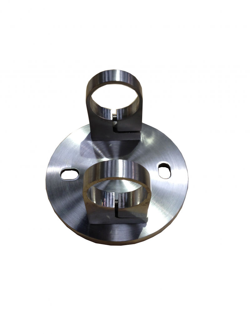 316 stainless steel side fixed baluster base plate for 48.3mm posts