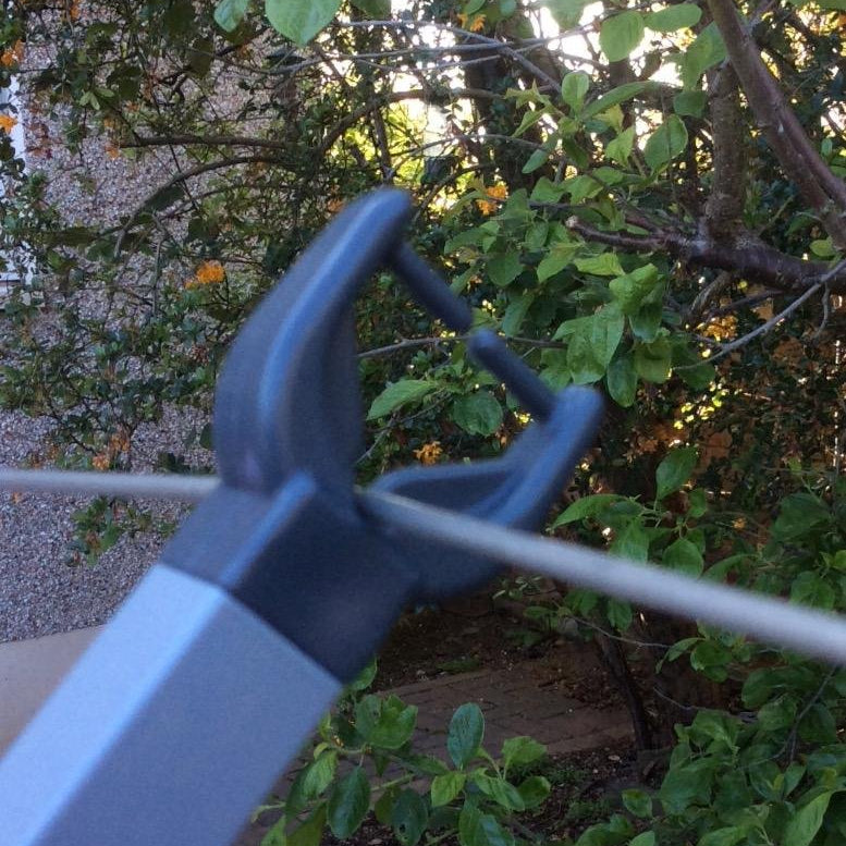 Aluminium heavy duty clothes line prop