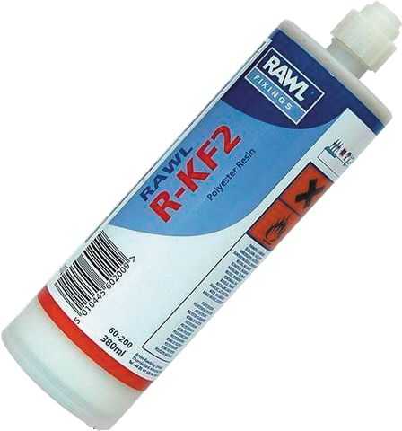 380ml styrene free epoxy resin cartridge for chemical anchor fixings