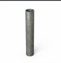 Galvanised steel ground socket for a 48mm shade sail post