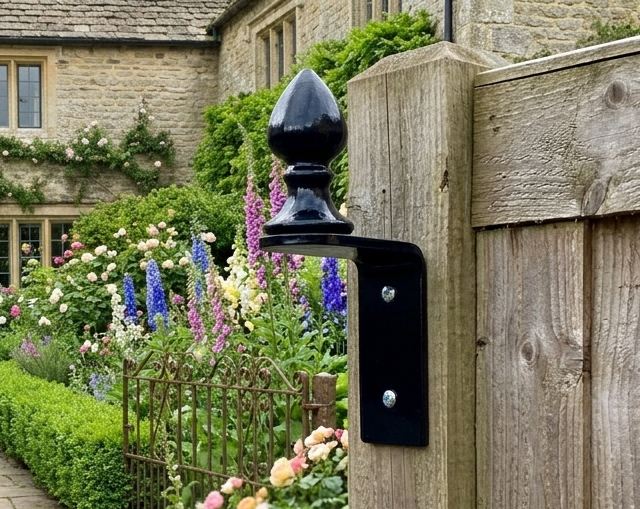 Ornate Washing Line Wall Bracket