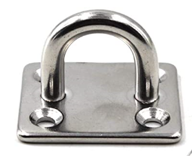 Stainless steel shade sail wall bracket