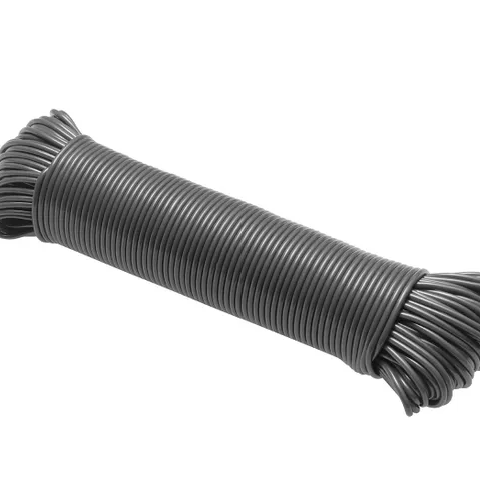 Steel core plastic coated washing line, 20 metre length